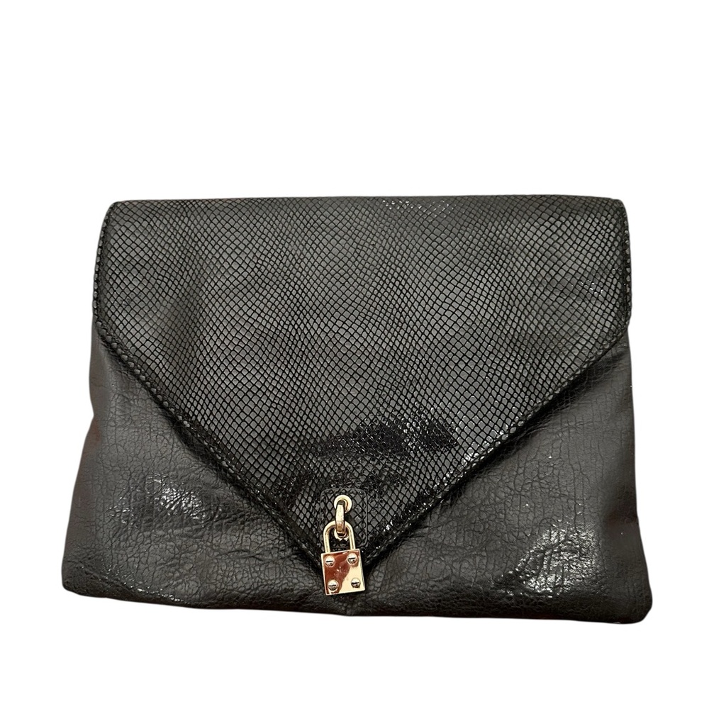 Alexis Hudson Ciara Elegant Black Clutch Bag